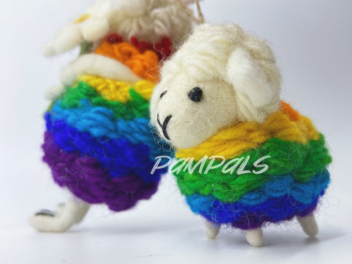 Handmade Customized Wool Felt Pendant Woolly