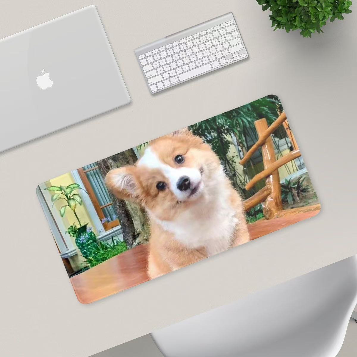 🐾 Custom Pet Mouse Pad – Work with Your Furry Boss Watching! 🐱💼