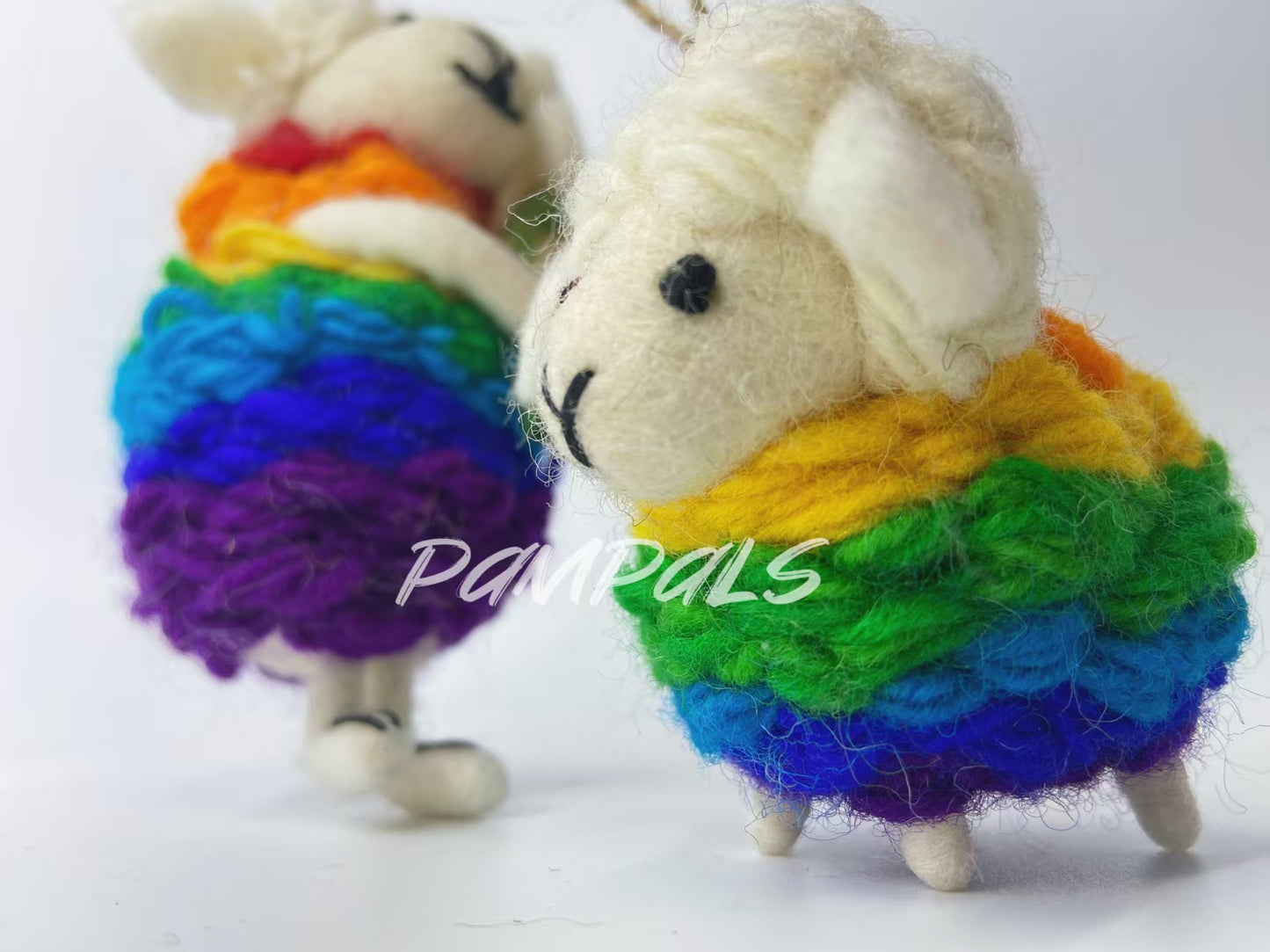 Handmade Customized Wool Felt Pendant Luna