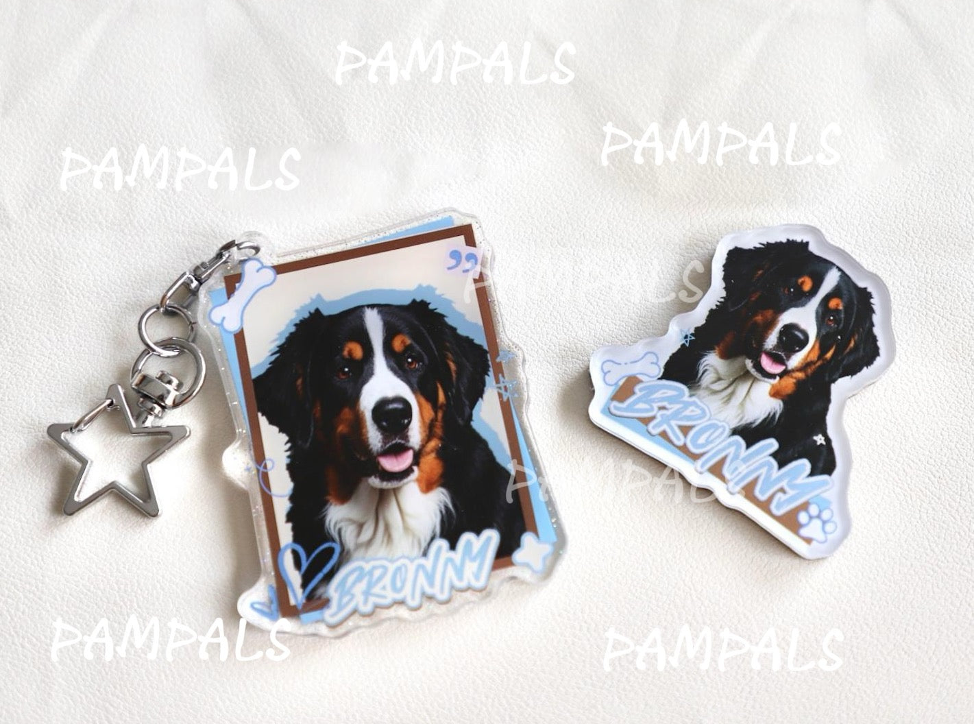 Custom Pet Keychain – Turn Your Pet’s Portrait into a Chic Accessory!