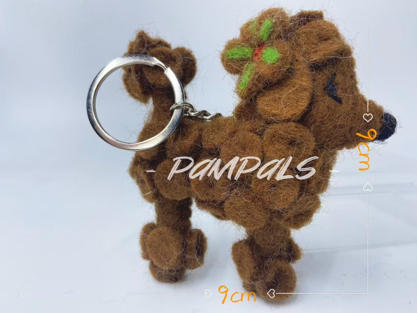 Handmade Customized Wool Felt Pendant Molly