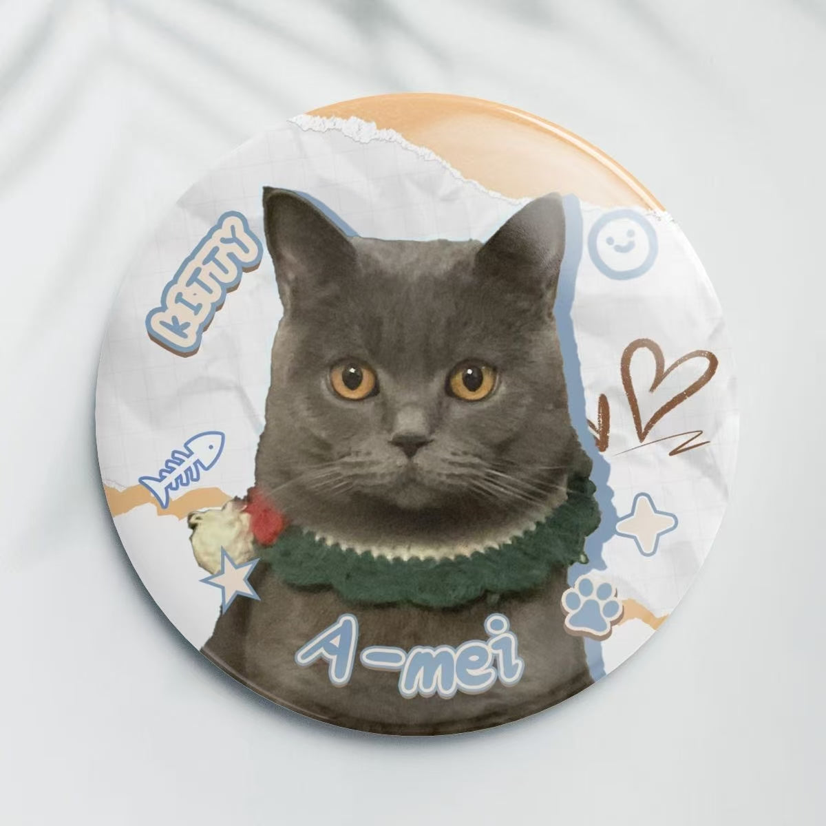 Unique Pet Badge for Your Furry Buddy