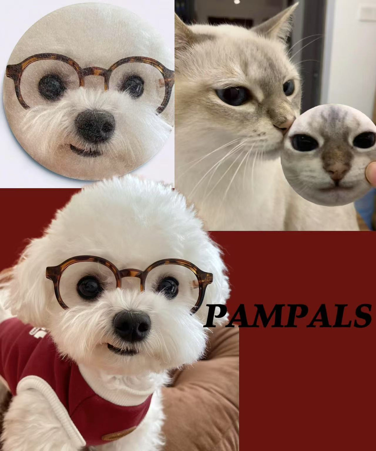 Custom Plush Pet Badge