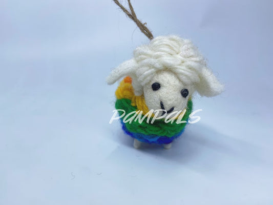 Handmade Customized Wool Felt Pendant Woolly