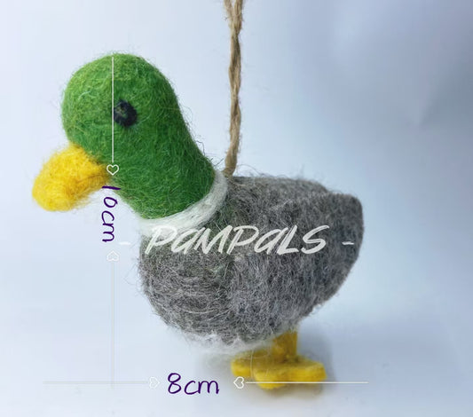 Handmade Customized Wool Felt Pendant Puddles