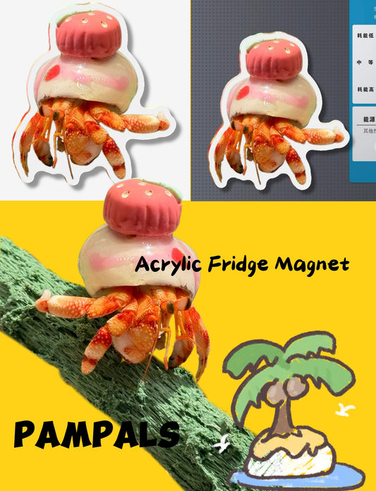 🐾 Custom Acrylic Pet Fridge Magnet – Stick Your Cutie on the Coolest Spot! ❄️🐶