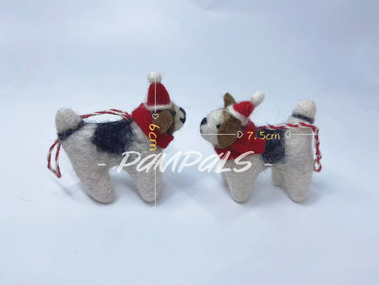 Handmade Customized Wool Felt Pendant Puff