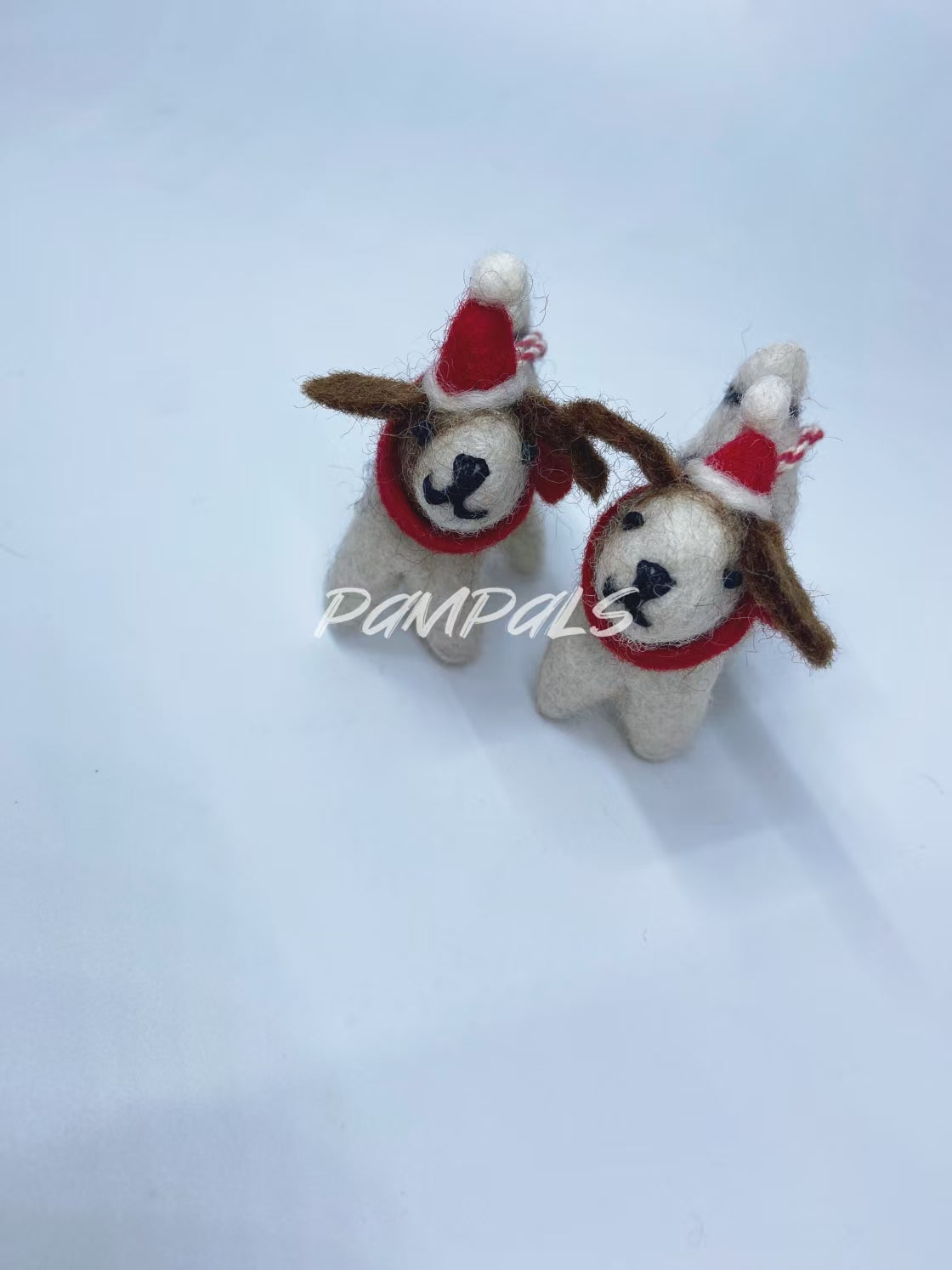 Handmade Customized Wool Felt Pendant Puff