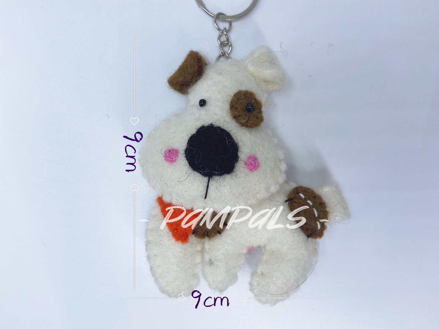 Handmade Customized Wool Felt Pendant  Max